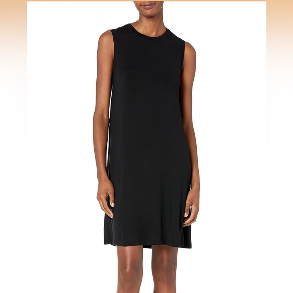 Daily Ritual Black Swing muscle dress size medium